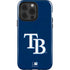 MLB Tampa Bay Rays - Solid Distressed iPhone 15 Pro Impact Case